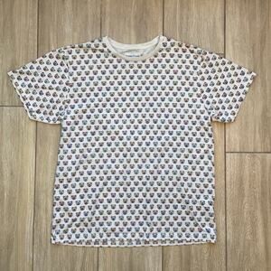 Teddy Fresh Bear Print T-Shirt Men’s 2XL All Over Graphic 100% Cotton Streetwear